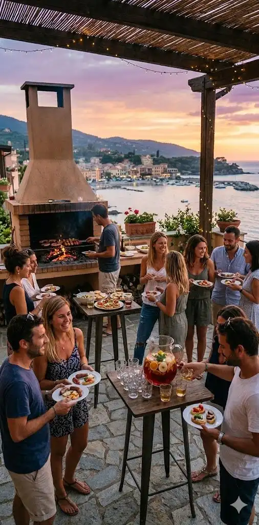 Brace, Sangria & vista mare 🥩🍷🌊