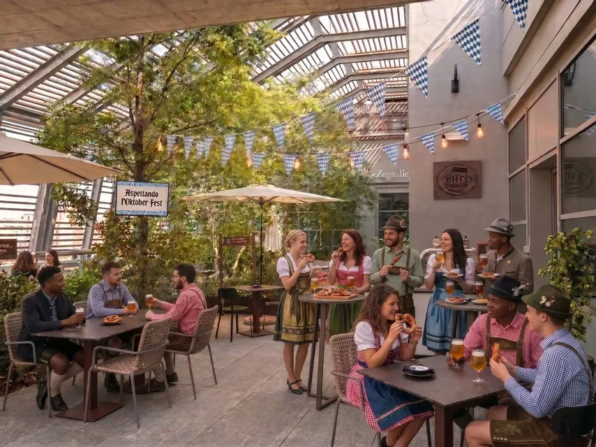Aspettando l'Oktoberfest in terrazza Baladin​ 🍺 🥨