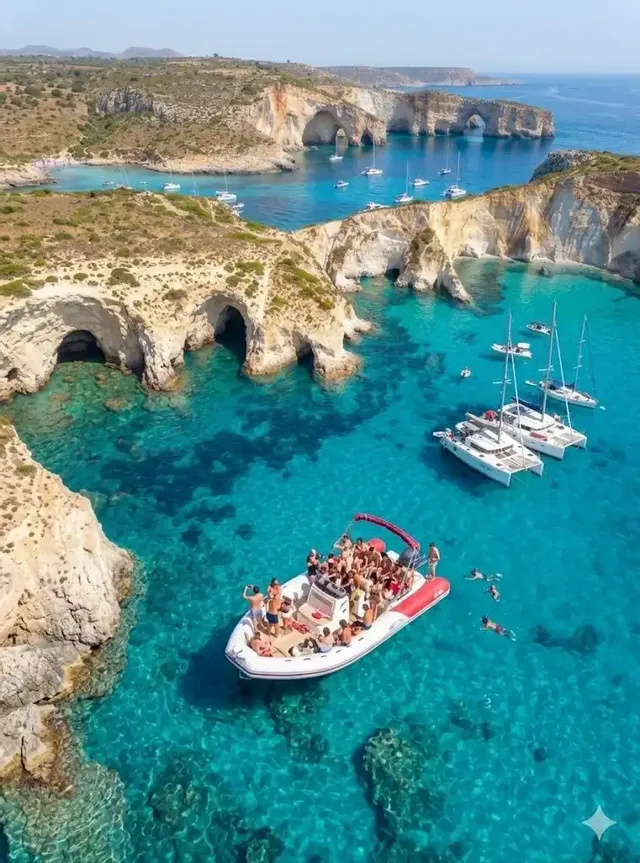 Gita a Ponza in Gommone: Tour Completo dell'Isola 🗺️🏝️