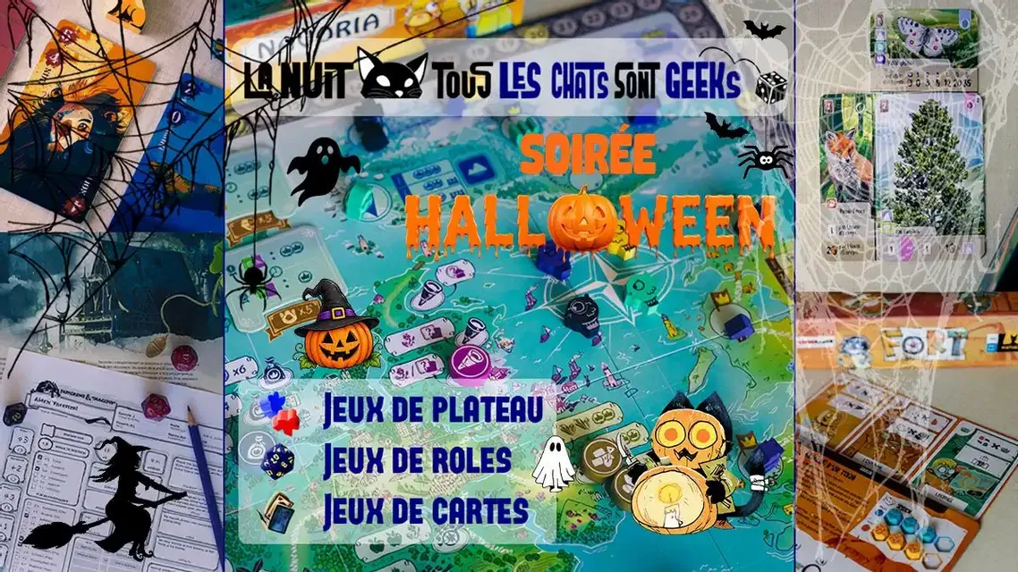 Soirée jeux HALLOWEEN à la MJC Vieux-Lyon 