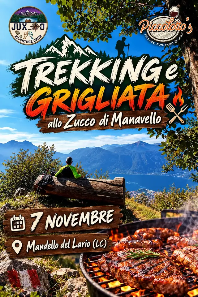 Trekking BBQ Zucco di Manavello 
