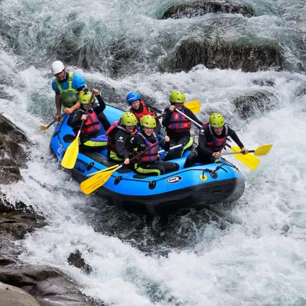 Rafting in Valtellina + Pranzo + Attività Pomeridiana 🌊