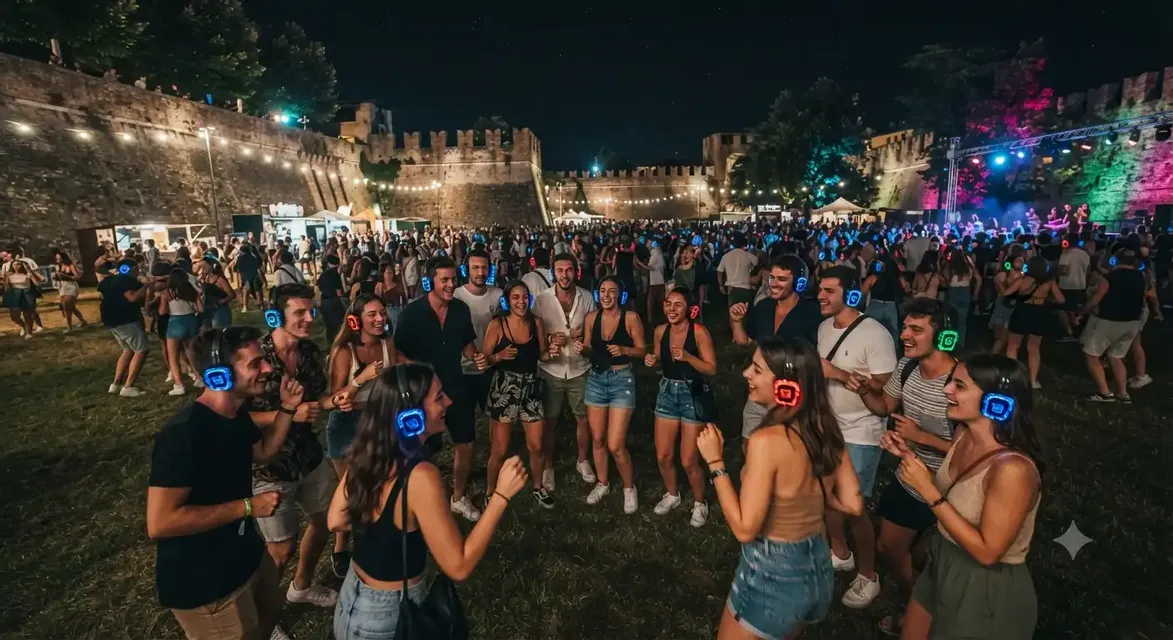 Silent Party al Mura Festival