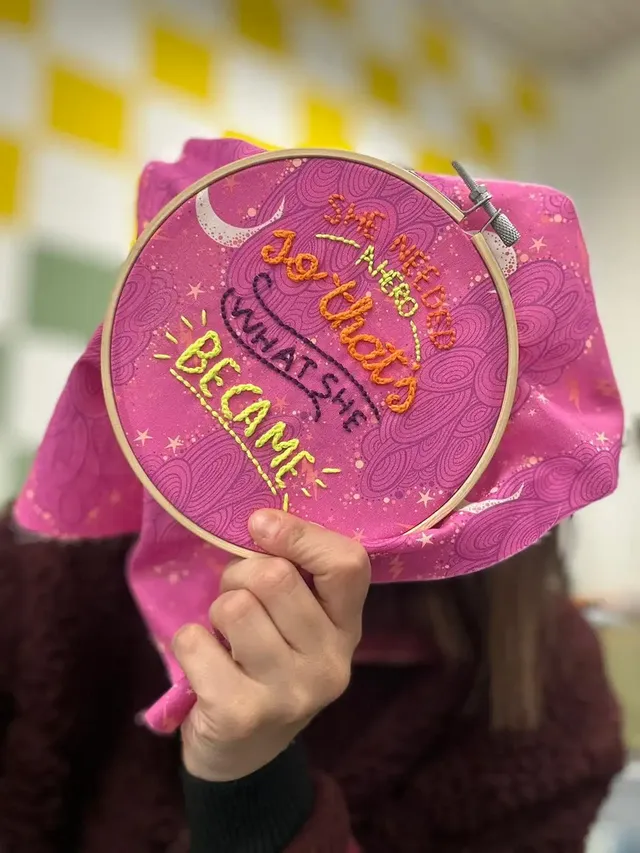 Ricamo creativo super pop!