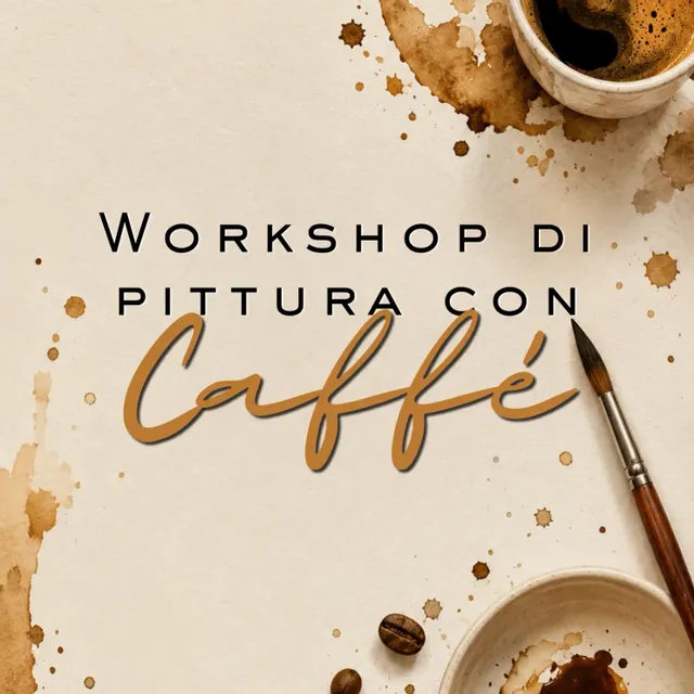 PITTURA CON CAFFÈ - workshop con insegnante 🎨☕️