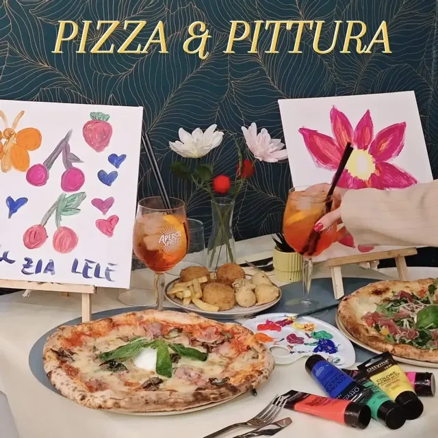 Pizza e Pittura creativa