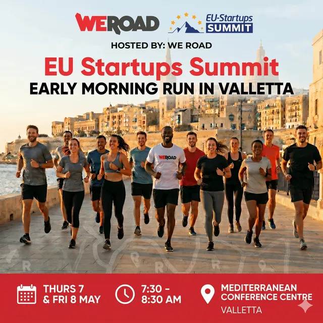 EU Startups Summit: Early morning run in Valletta the 8th