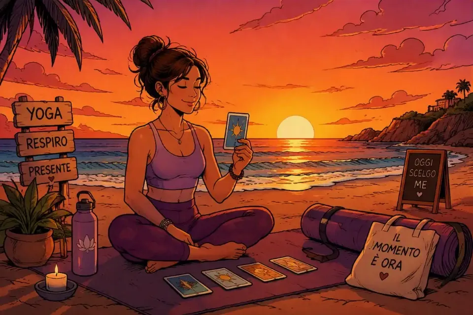 Yoga in riva al Mare & Lettura della tua Carta! 