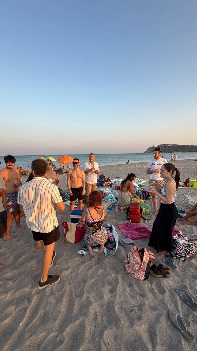 Ape, beach volley e new friends
