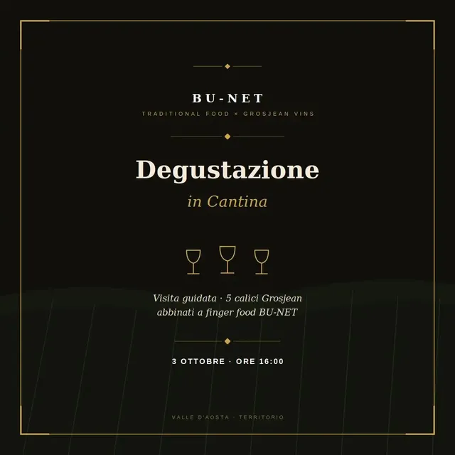 Un pomeriggio in cantina con Grosjean e BU-NET
