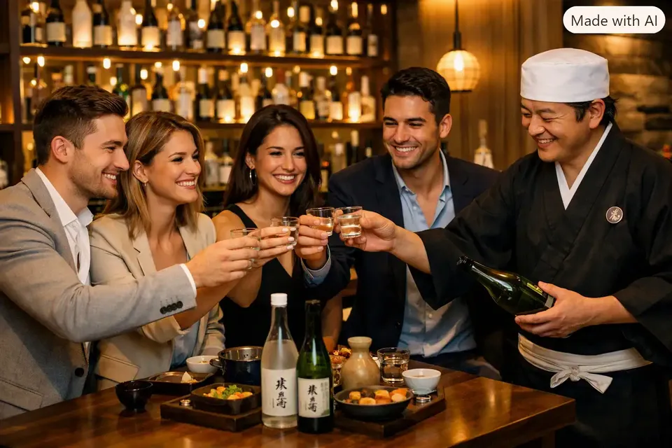L'arte del Sake : nuovi sapori e nuove amicizie 