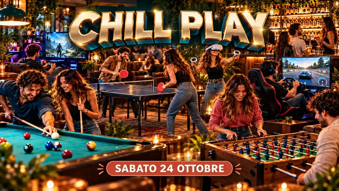  🎱 CHILL PLAY – Giochi, Sfide & Nuove Amicizie