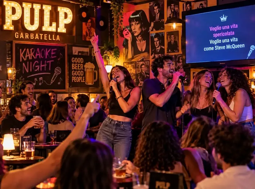 Siamo qui per stonare al KARAOKE