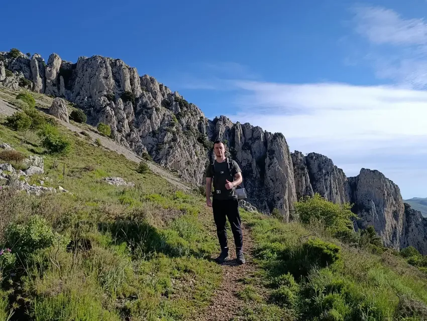 Acampada en la sierra de serrella