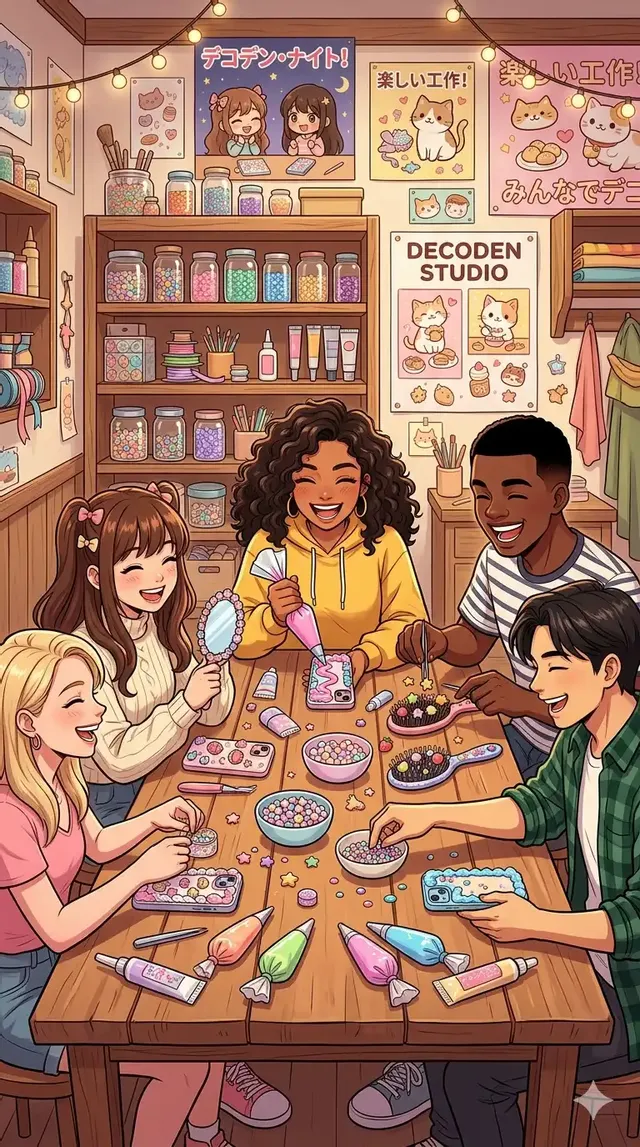 ⛩️ Destinazione Asia: Workshop di Decoden🌸