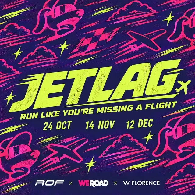 JETLAG ✈️  RUN LIKE YOU’RE MISSING A FLIGHT