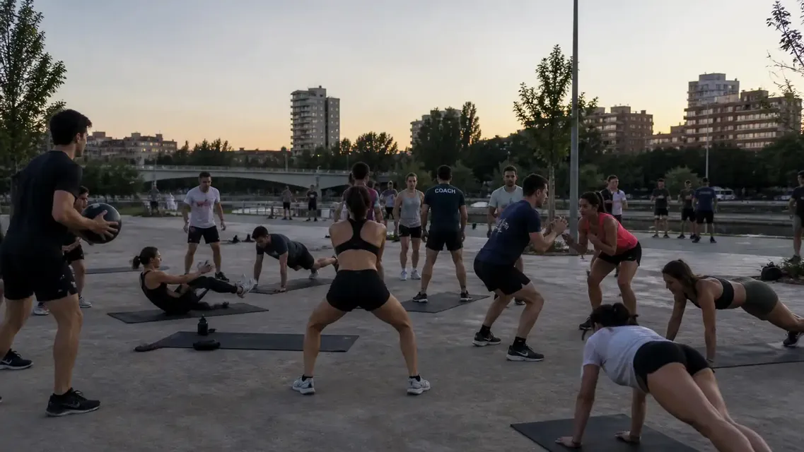 Entrenamiento al Aire Libre, Fuerza, potencia y socializar. 