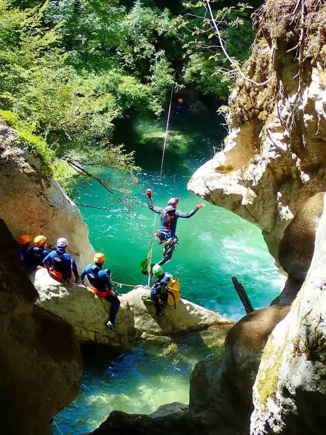 Canyoning a Subiaco: Divertimento al lago di San Benedetto