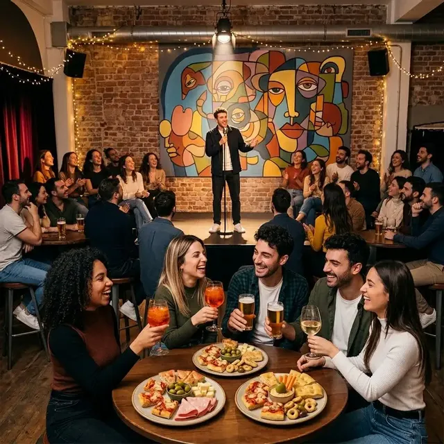 Aperitivo & Stand-Up Comedy