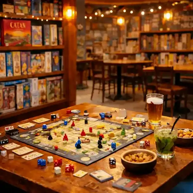 Soirée jeux de société et apéro