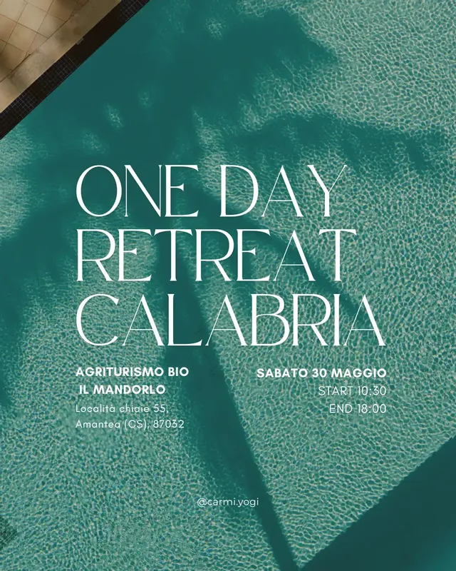 One day retreat Calabria: yoga, campane tibetane e relax