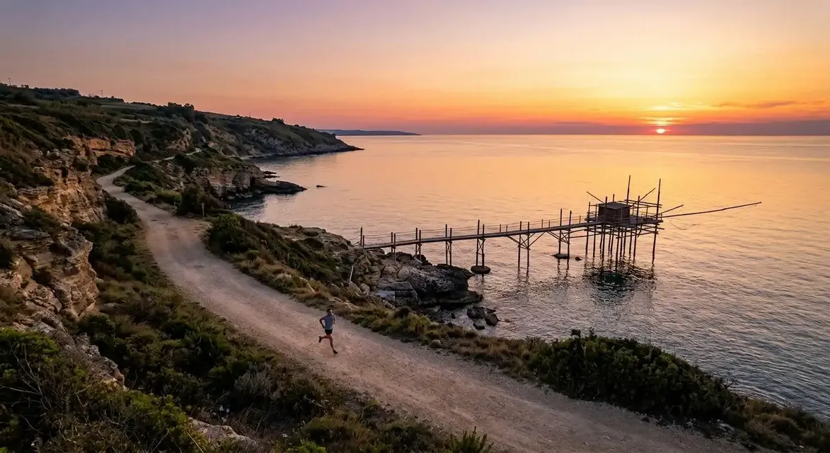 Easy & Chill run - Costa dei Trabocchi: 6km Run 