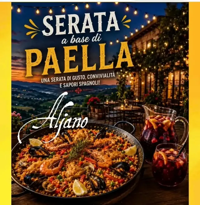 Calici & Nuove Connessioni: Paella e Sangria  in Cantina