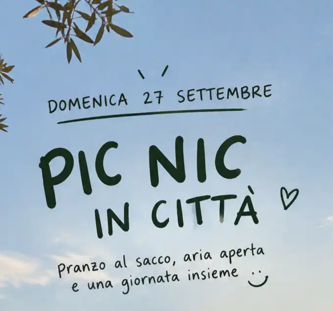 Posa il telefono, vieni al pic nic!
