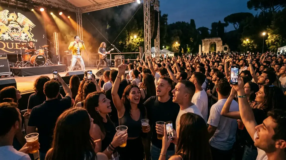 Tributo ai Queen: Musica dal Vivo al Parco