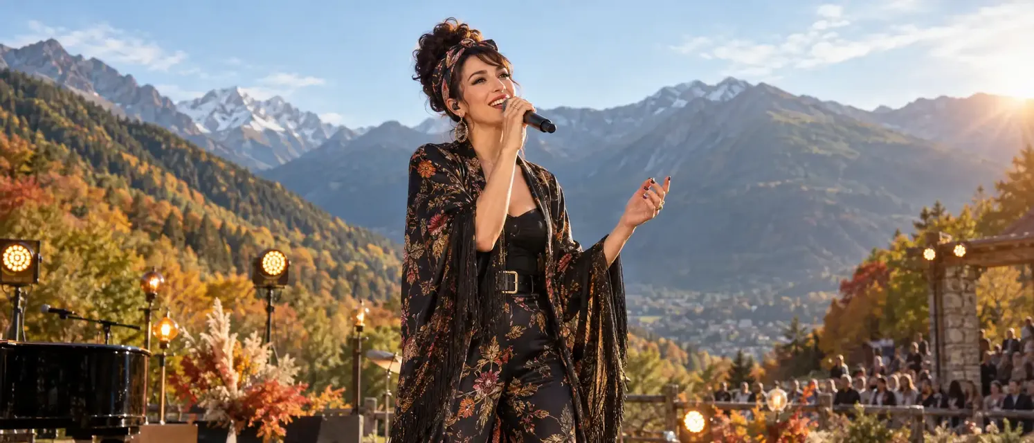 Nina Zilli gratis: trekking e concerto in montagna