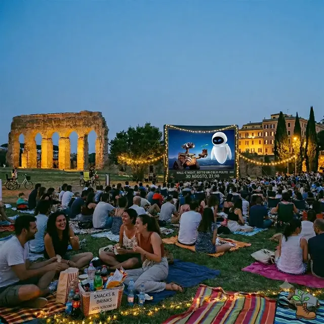Disney night🏰: WALLE al cinema all'aperto