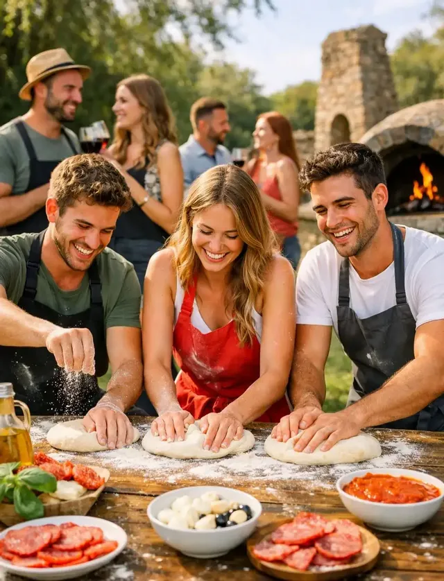 Mani in Pizza: Laboratorio e Pranzo finale sull'Appia Antica