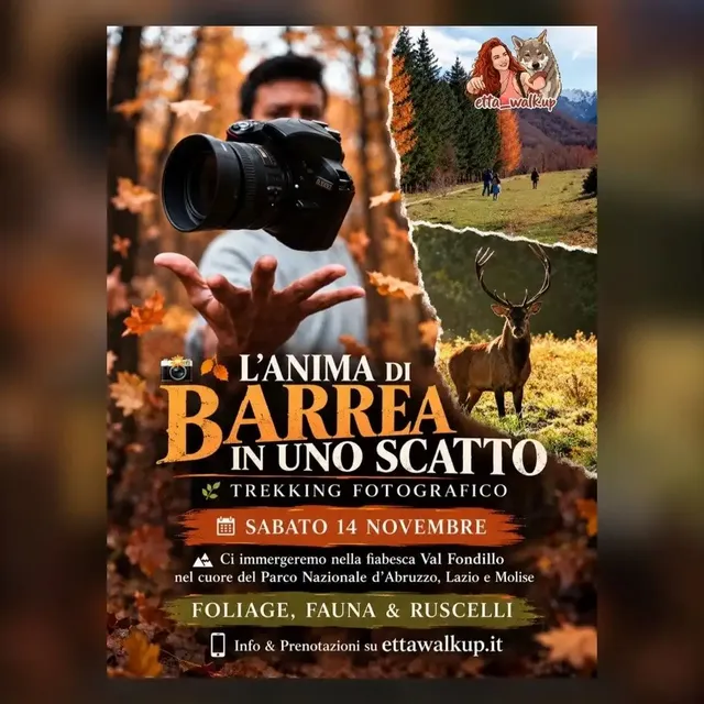 L'anima di Barrea in uno scatto: esperienza fotografica