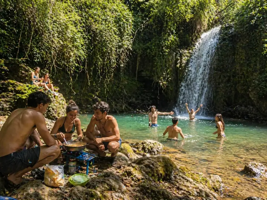 Trekking & Gricia alla Cascata del Picchio 