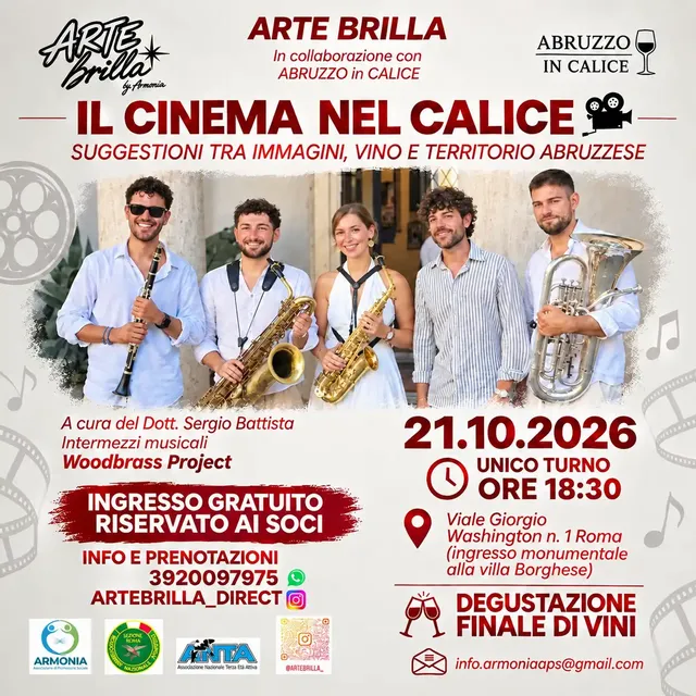 Il Cinema nel Calice by Arte Brilla