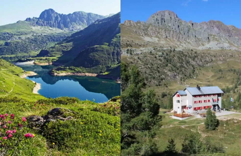 Trekking facile/medio Laghi Gemelli con pranzo in rifugio