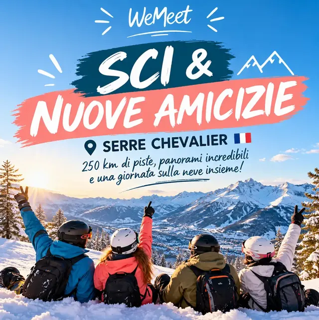 Insieme sulla Neve ⛷️ | Giornata Sci a Serre Chevalier 