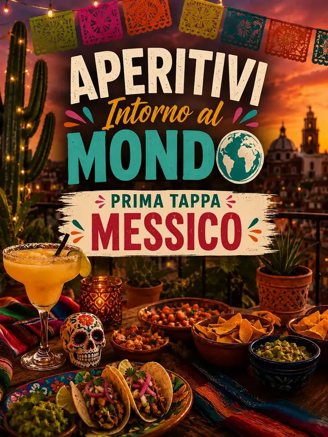 🌎 Aperitivi Intorno al Mondo: prima tappa, Messico 🇲🇽