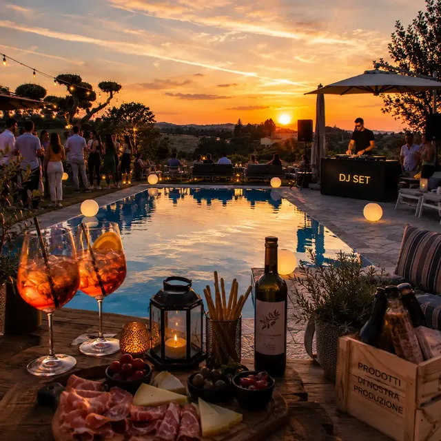 Aperitivo in Country House con Dj set