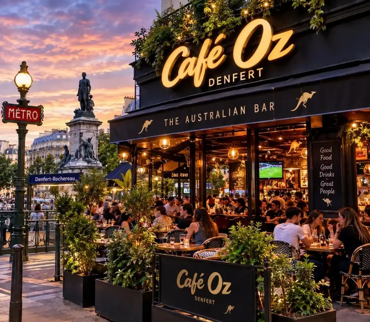 Soirée au Café Oz Denfert !