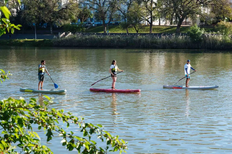 Paddleboarding Route in Seville