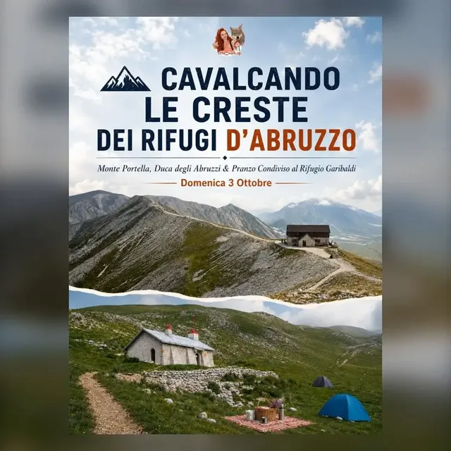 Cavalcando le creste dei rifugi d’Abruzzo