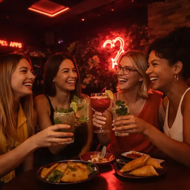 Serata tra ragazze - sud americana 