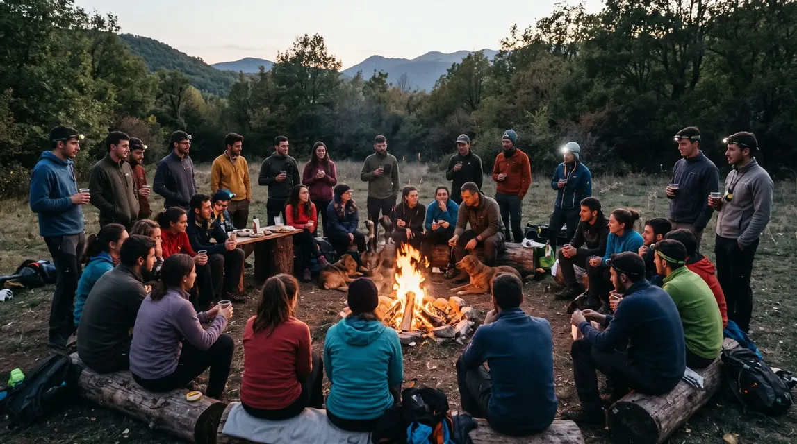 🚀 UNW | Trekking, Corso Survival e Apericena al falò 🔥