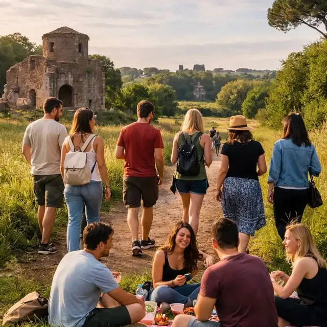 Passeggiata alla Caffarella 🌿
