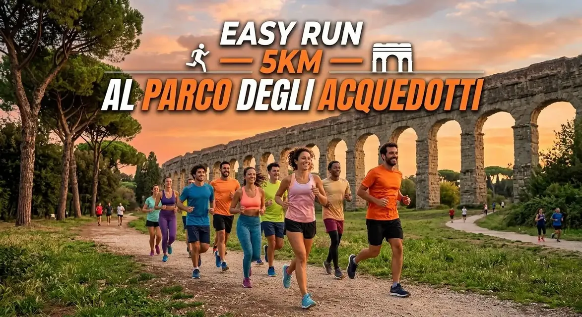 🏃‍♂️ Easy Run 5Km al Parco degli Acquedotti
