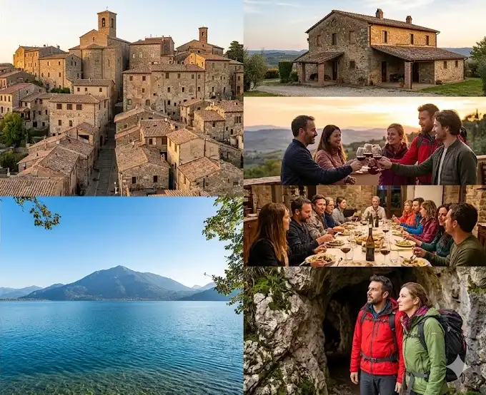 Weekend: Cammino dei 3 villaggi, agriturismo e Lago di Vico