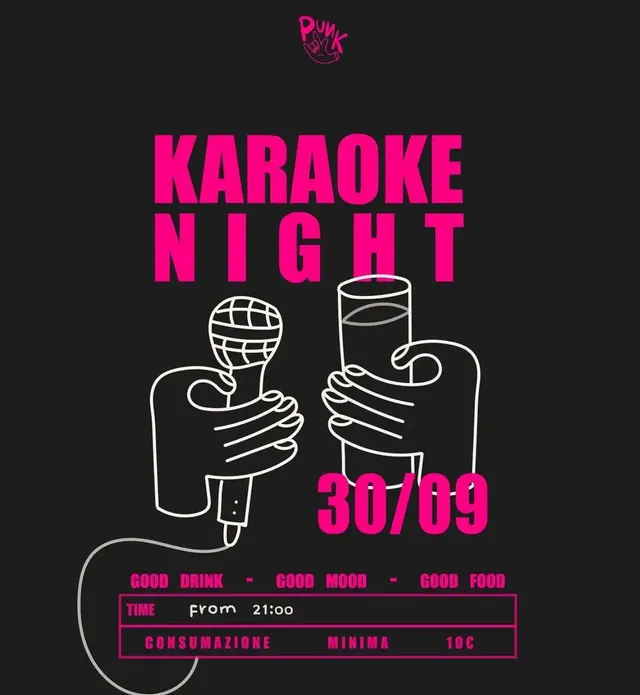 🎤 KARAOKE NIGHT • 18–35 ANNI 🎤