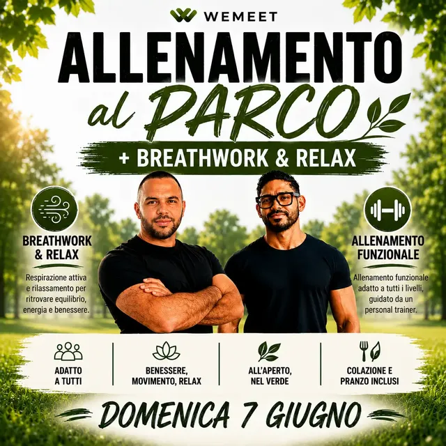 Allenamento al Parco + Breathwork & Relax 🌿