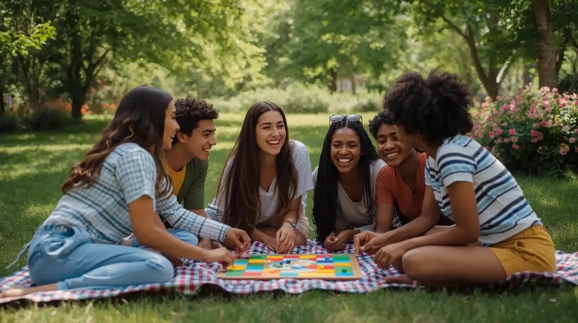 Gioco "Inner Hero" al tramonto al parco degli Acquedotti